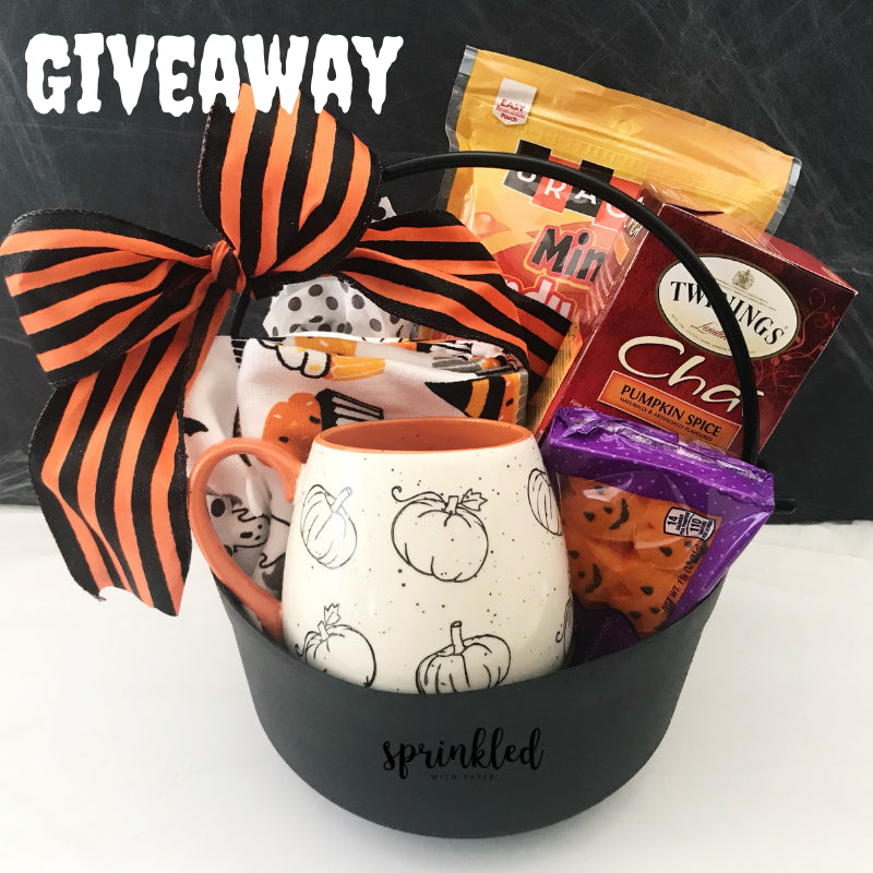 Win a Halloween Tumbler & Goodie Basket!