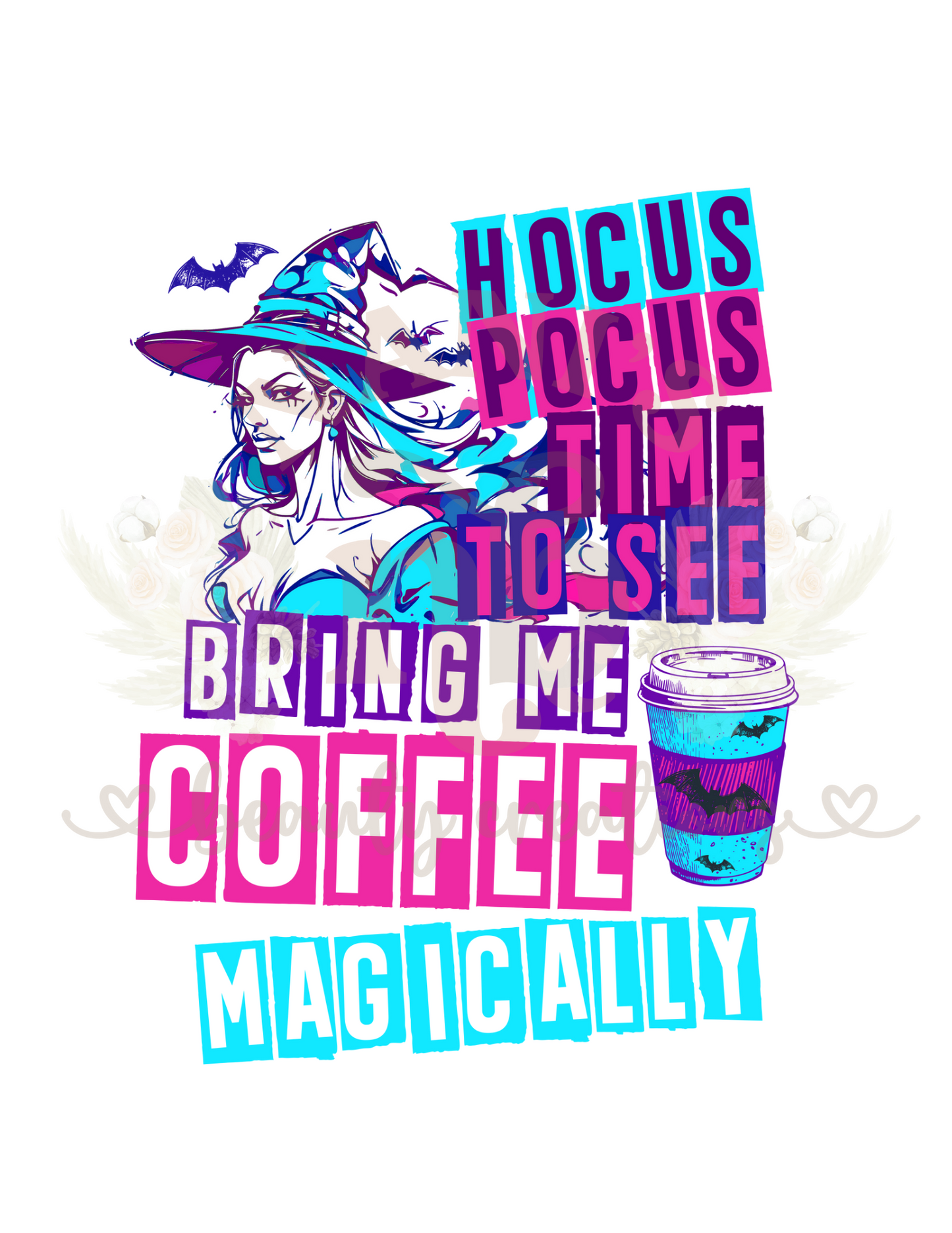 DTF Print - Hocus Pocus Time to See