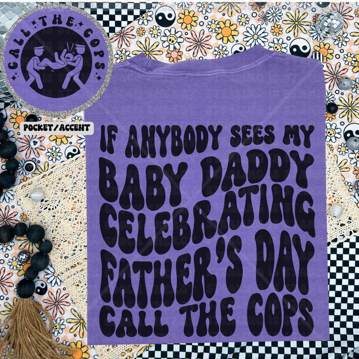 Baby daddy front & back Transfer