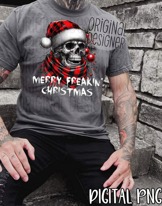 DTF Print - Merry freakin xmas