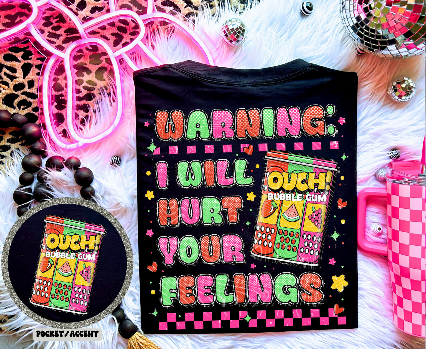 DTF Print - Ouch Gum