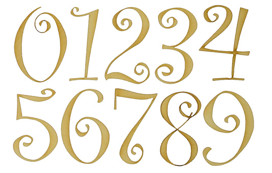 Curlz Font Letters