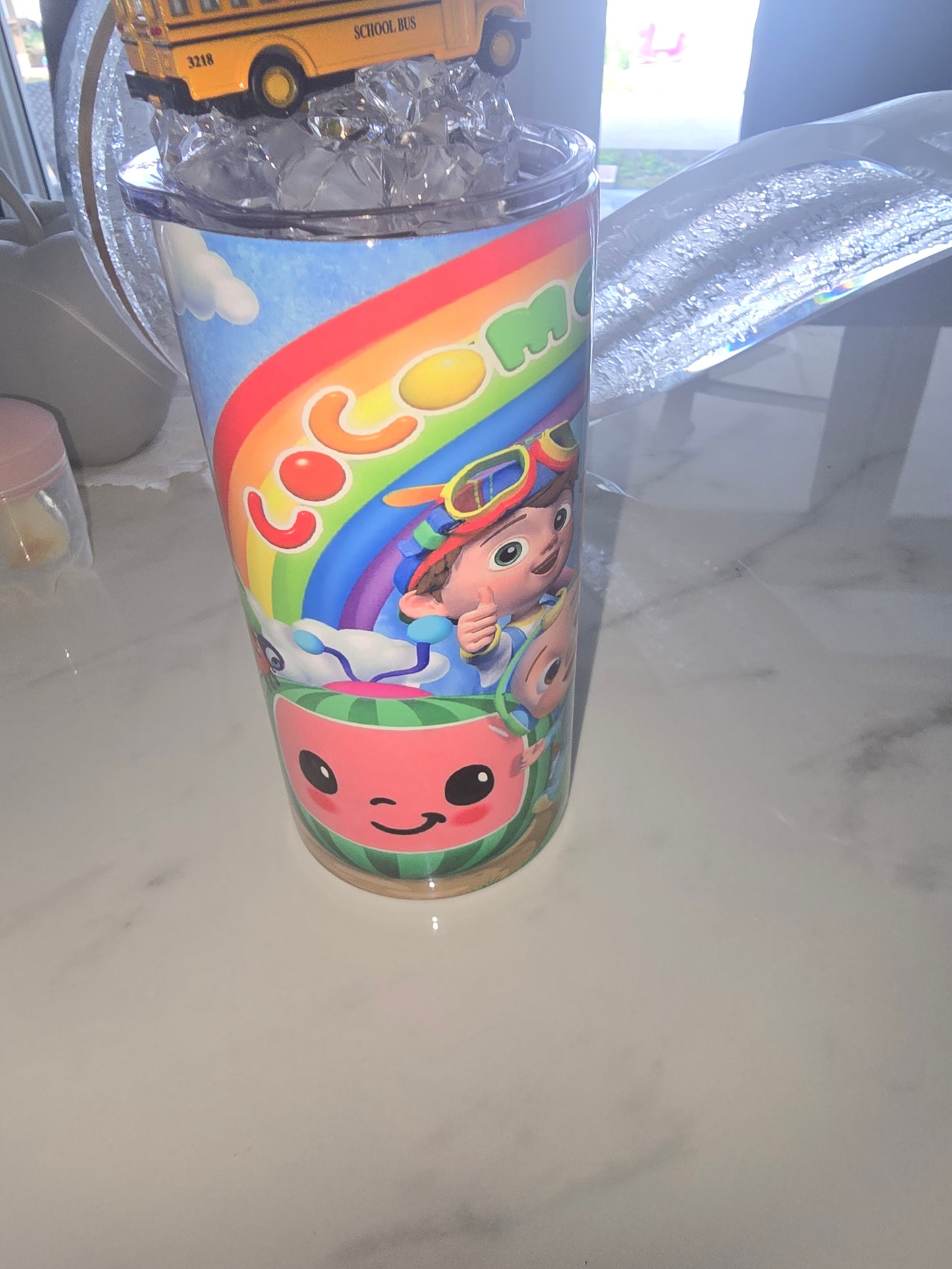 Vaso infantil Cocomelon