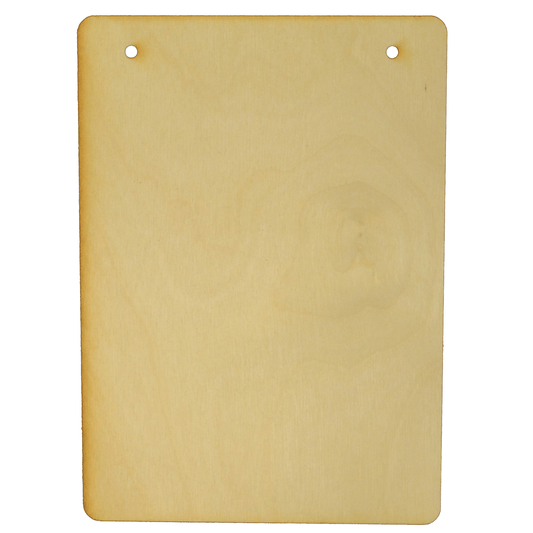 5 X 5 Note pad Wood Cutout